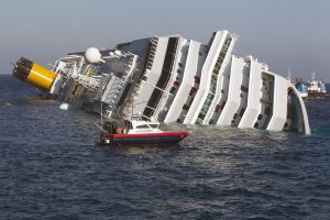 TRAGEDIA AL GIGLIO per la costa